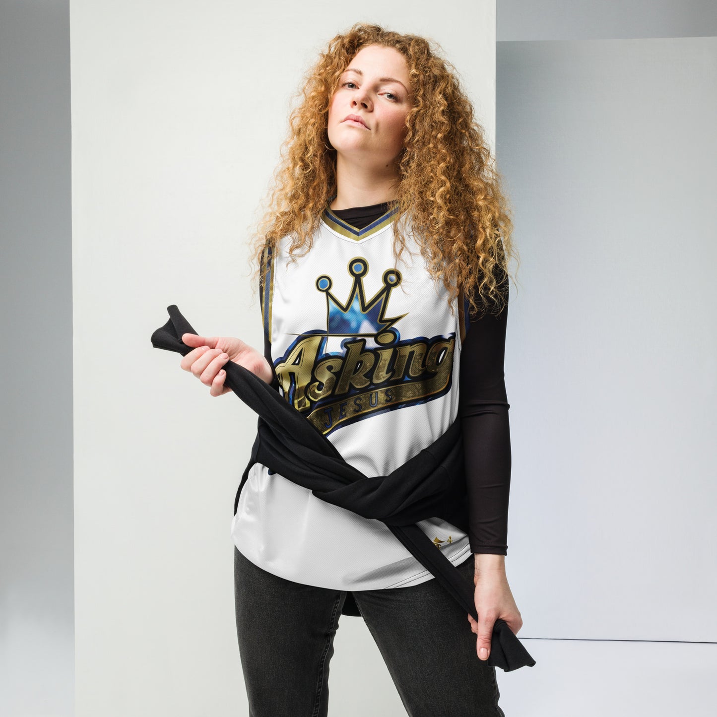 AsKing Jesus - Divine Honor Basketball Singlet