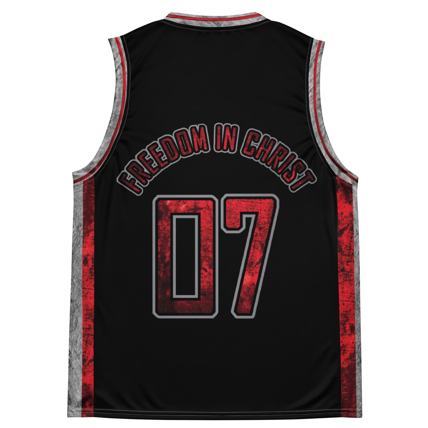 AsKing Jesus - Freedom in Christ Basketball Singlet