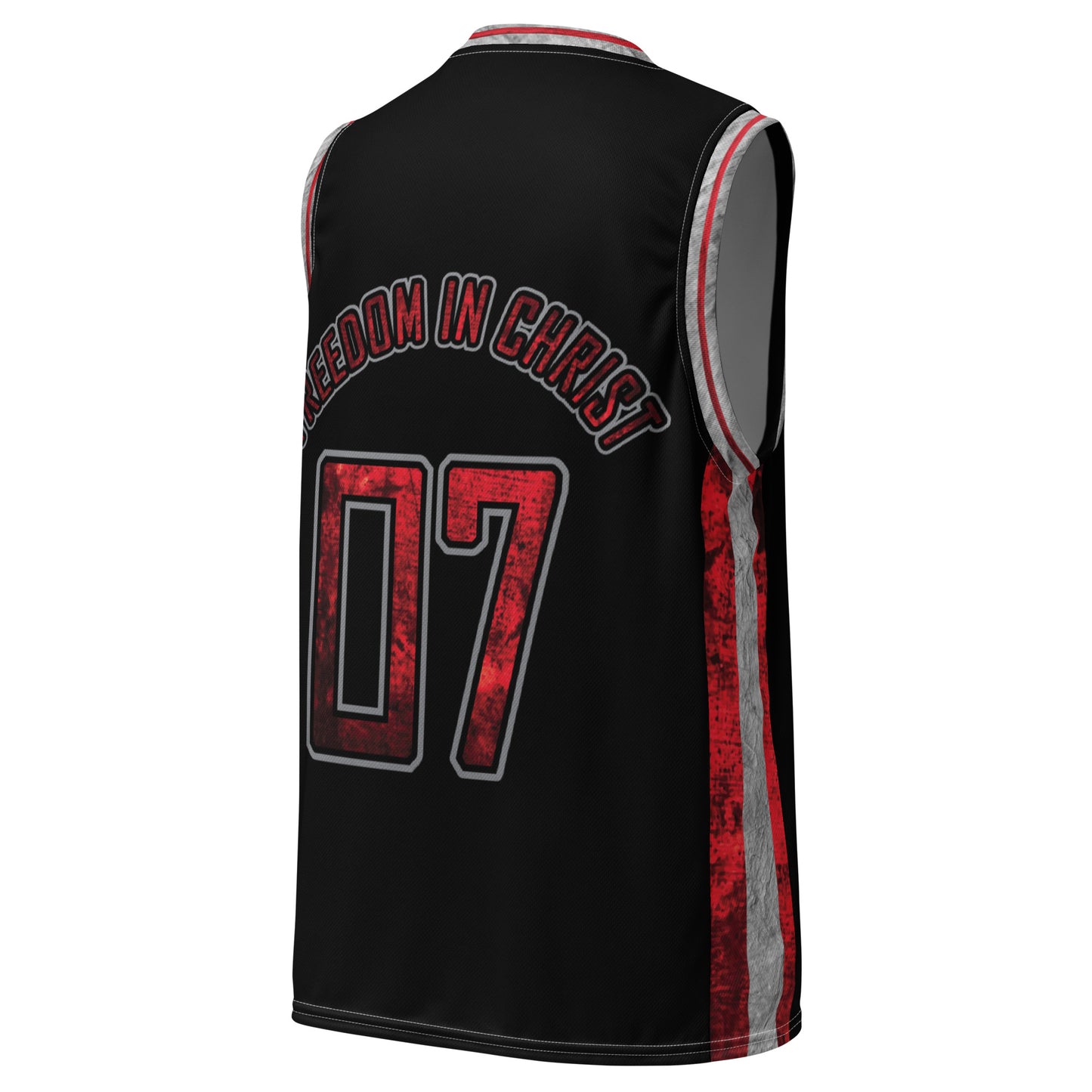 AsKing Jesus - Freedom in Christ Basketball Singlet