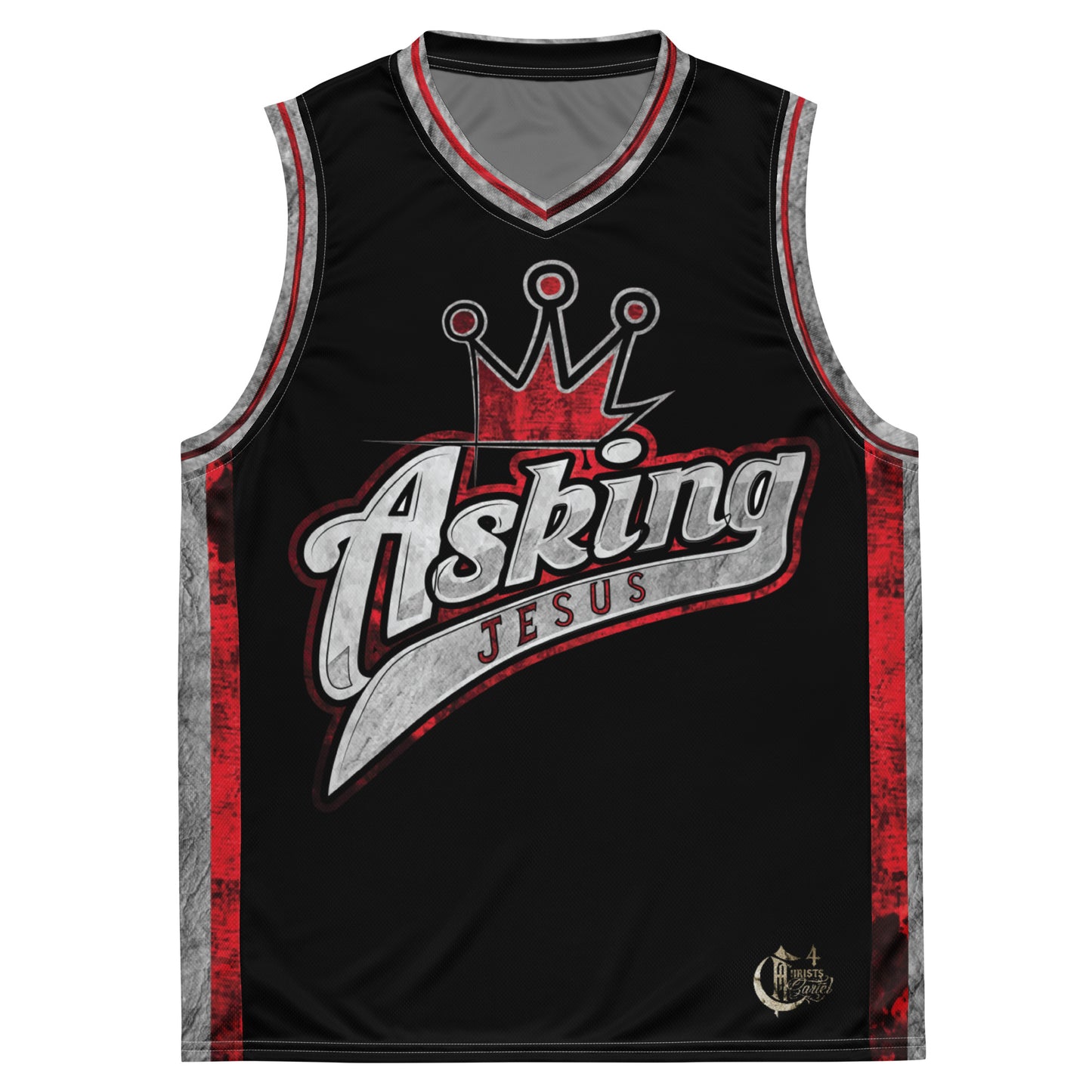 AsKing Jesus - Freedom in Christ Basketball Singlet