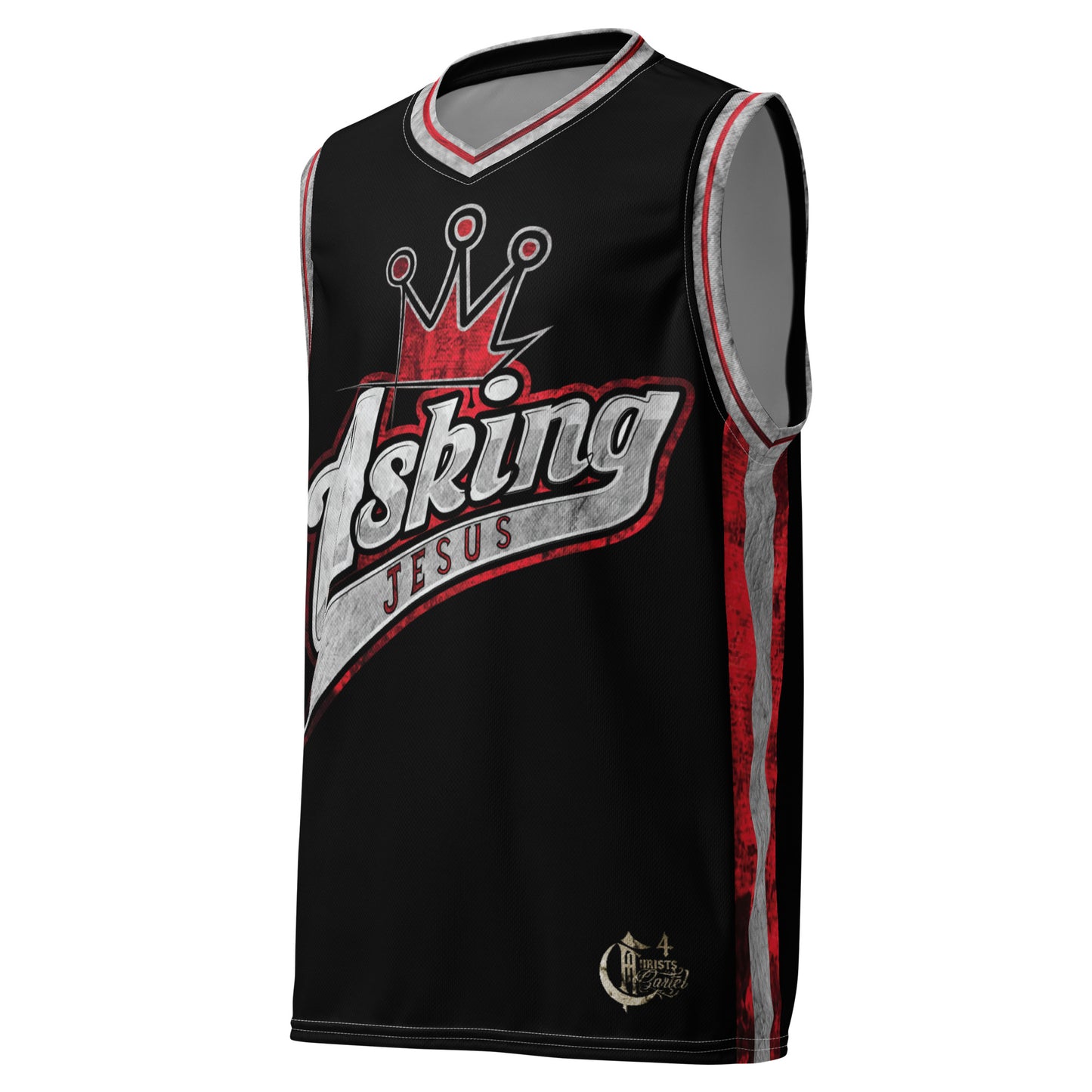 AsKing Jesus - Freedom in Christ Basketball Singlet
