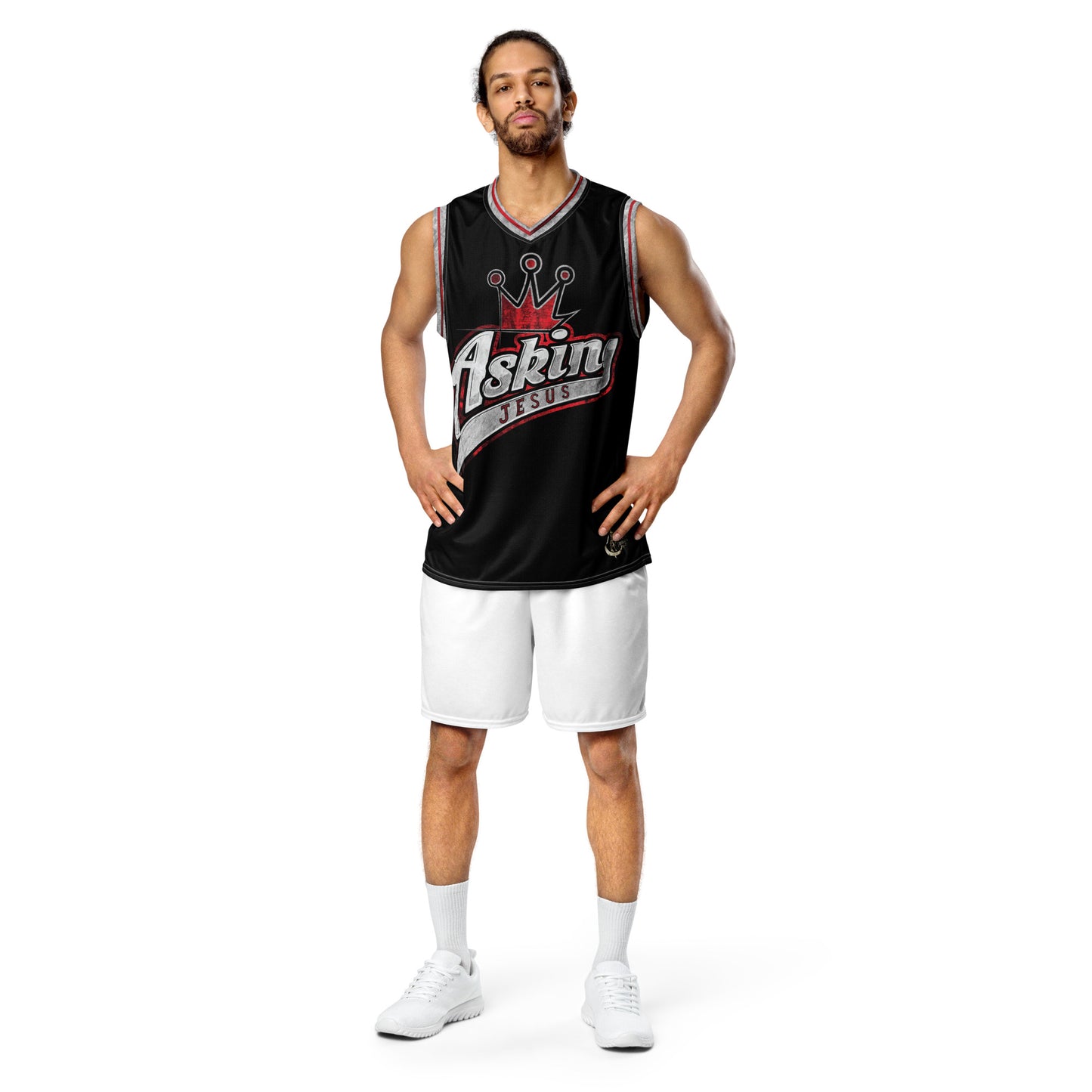 AsKing Jesus - Freedom in Christ Basketball Singlet