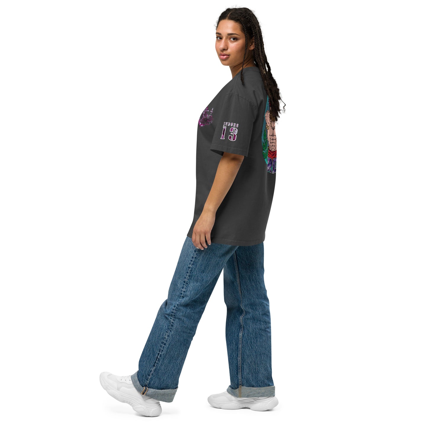 Break Free - Samson Oversized faded t-shirt