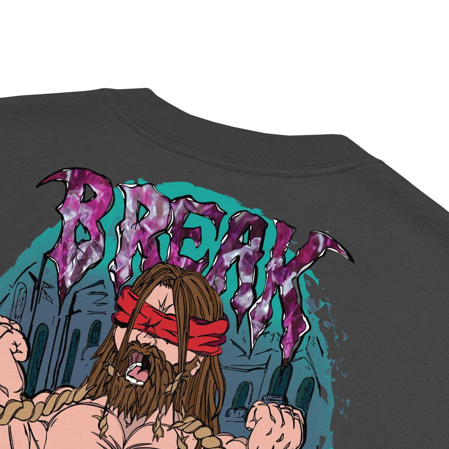 Break Free - Samson Oversized faded t-shirt